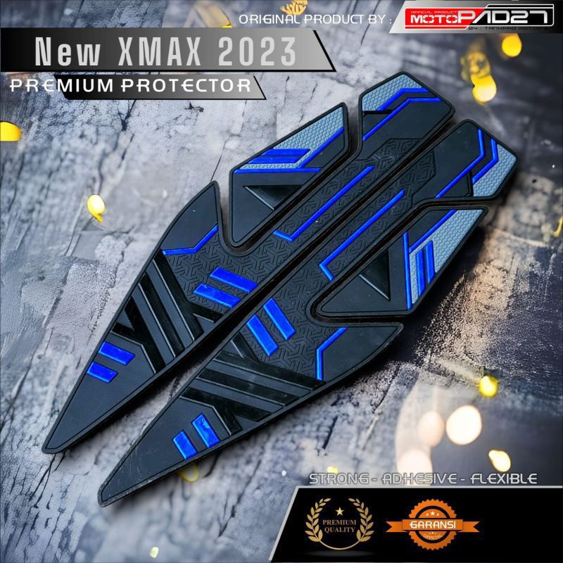 Stiker Rubber Sidepad Xmax New 2023 Bahan Karet PREMIUM