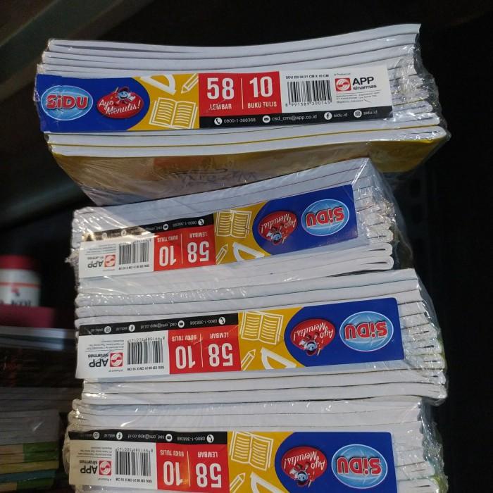 

Terlaris Buku Tulis Kiki Isi 58 Lmbar 1Pack Isi 10 Buku