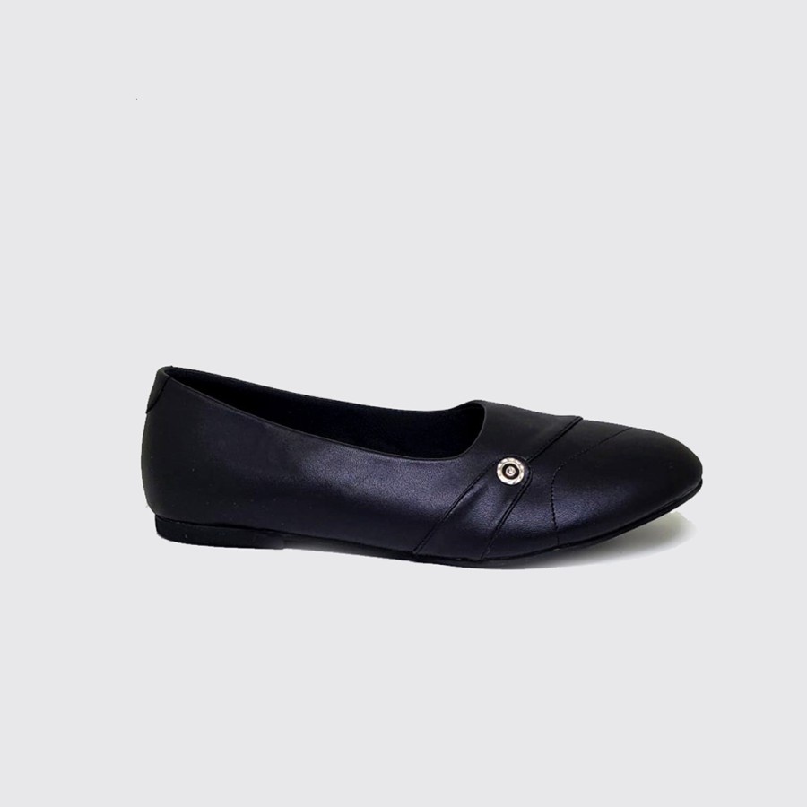 HANNA X ZAGIB FLAT SHOES | Sepatu Wanita Formal Big Size Oxford Pantofel Kerja Ukuran Besar 41-45