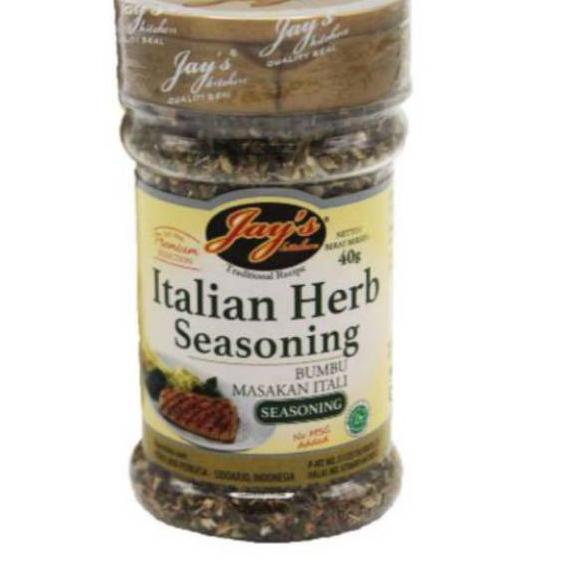 

Serba baru Jays / Jay's Italian Herb Seasoning / Bumbu Masakan Itali