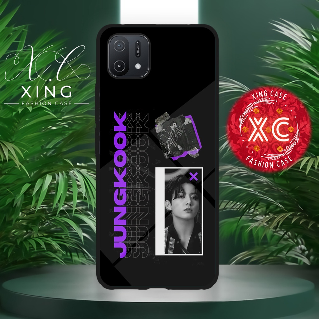 |KP03| XING CASE OPPO A16E A16K GLOSSY KILAU EFEK KACA | REQUEST CASE HP CUSTOM SOFTCASE HARDCASE | 