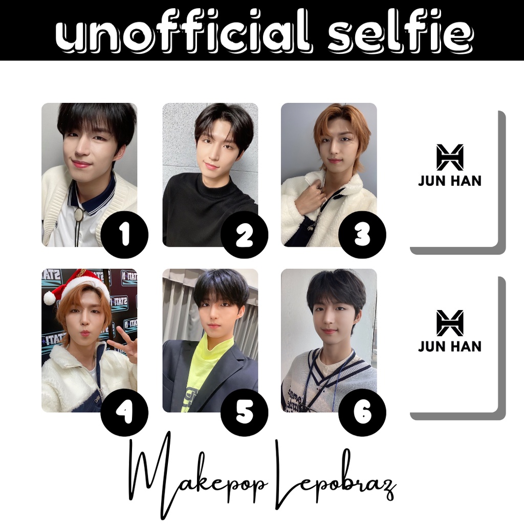 [MIN. 3 PC] XDINARY HEROES UNOFFICIAL SELFIE - BOYFRIENDABLE GAON GUNIL JOOYEON JUNGSU JUN HAN O.DE ODE