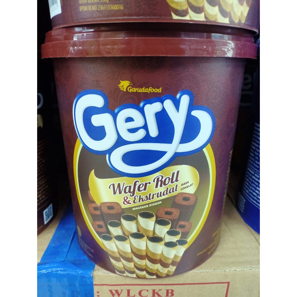 

Gery Wafer Roll & Ekstrudat 350 gram