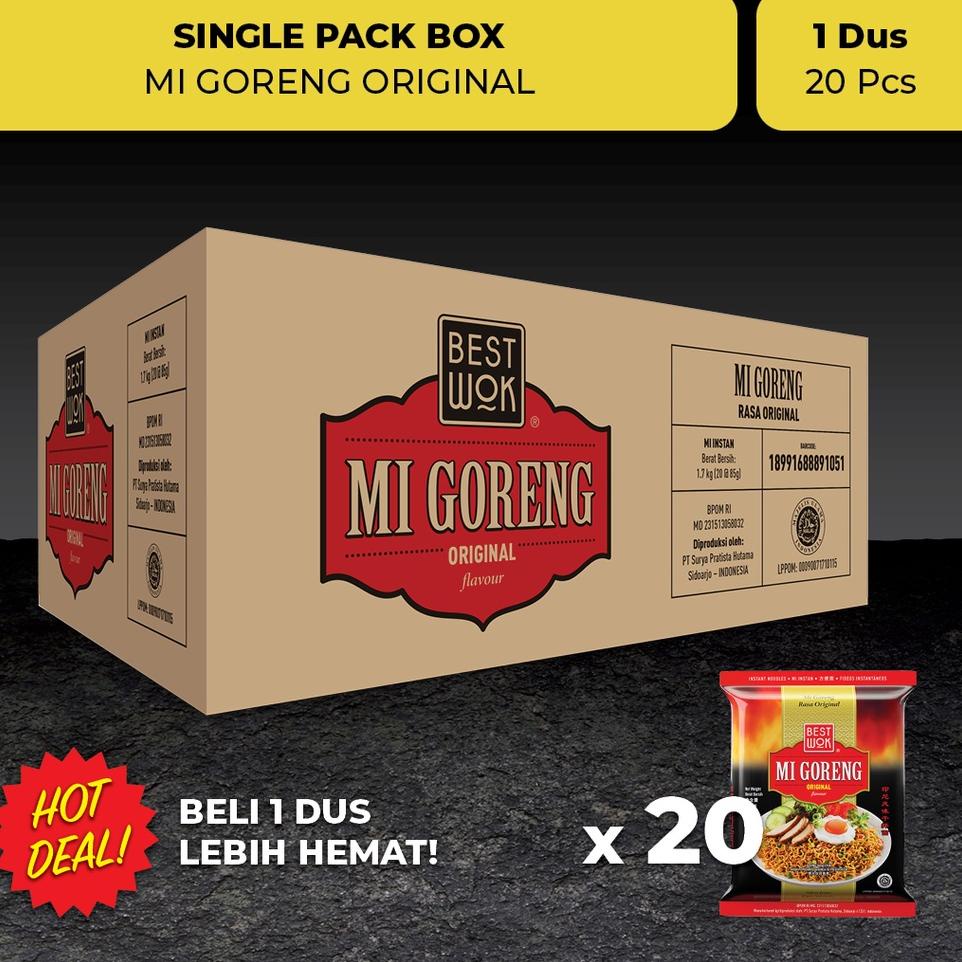 

● Best Wok Mi Goreng Original Dus 20 pcs (Export Multipack) ➶