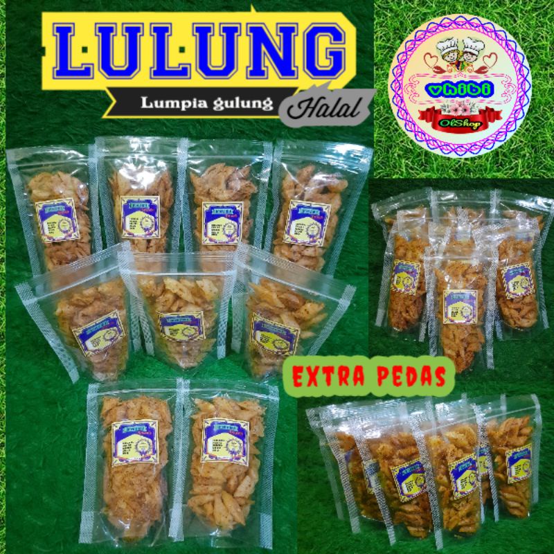 

LULUNG ( Lumpia Gulung ) EXTRA PEDAS enak,gurih & renyah