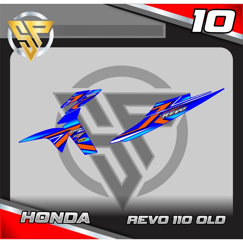 STRIPING REVO 110 OLD - STRIPING REVO 110 OLD VARIASI GRAFIK