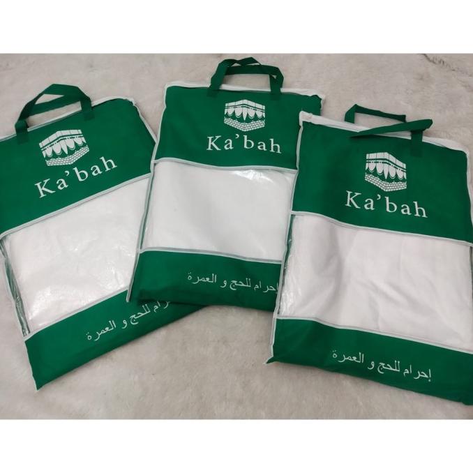 Kain Ihrom dewasa bahan IMPORT Fashion muslim merek KA'BAH