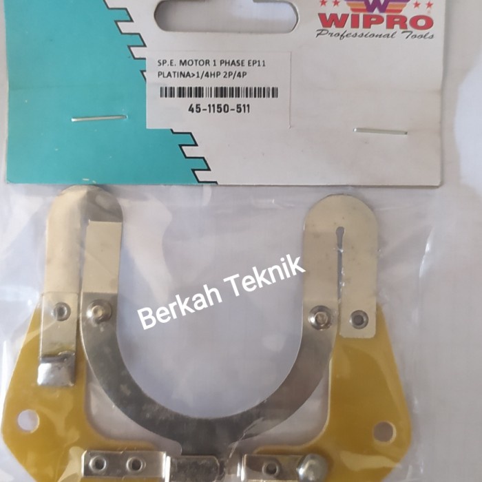 .........] Platina Dinamo Elektro Motor 1 Phase EP 11 Wipro 1/4 HP