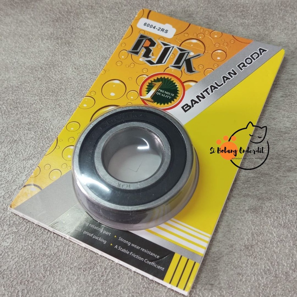 LAHER 6004-2RS MURAH (HARGA UNTUK PER BOX ISI 10 PCS) BEARING 6004-2RS BANTALAN RODA 6004-2RS VIRGO