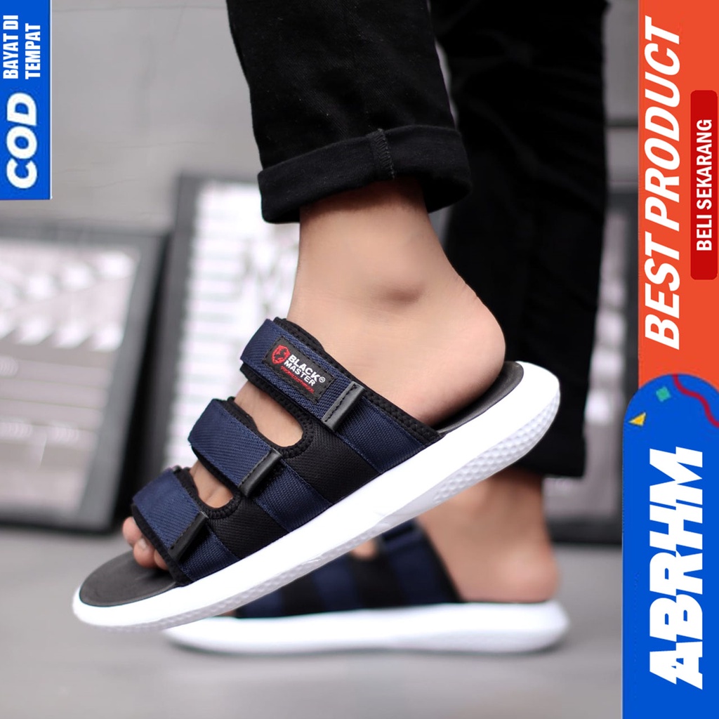 Sandal Slide Pria Sendal Selop Pria Distro Original Abraham Nusa