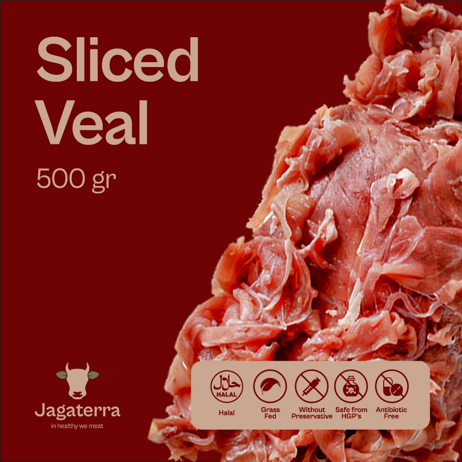 

Sliced Veal 500 gr - Grass Fed Premium
