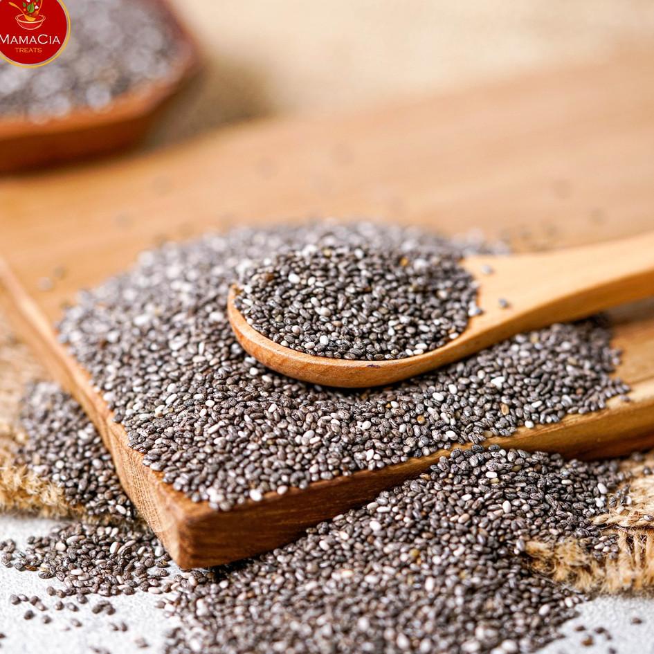 

✦ Mamacia Treats Organic Chia Seed / Chia Seeds 250 Gram - 1000 Gram ✴