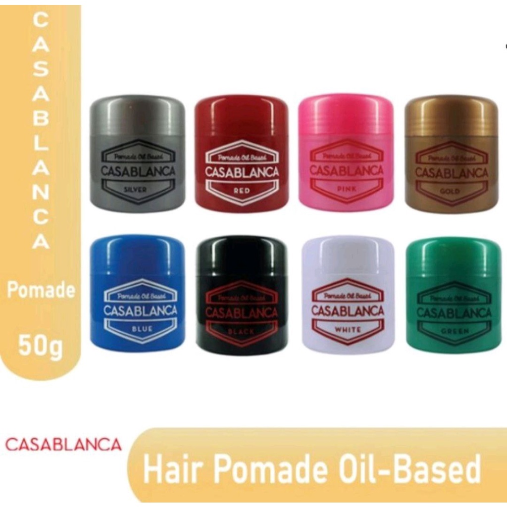 CASABLANCA OIL BASED POMADE MINYAK RAMBUT POMADE CASABLANCA OIL BASED