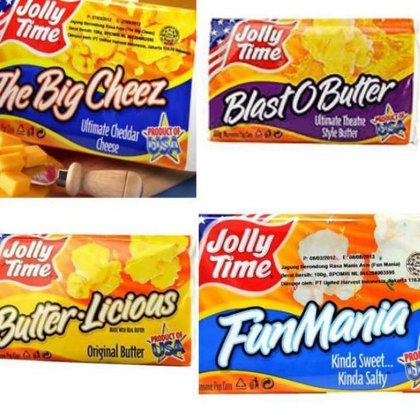 

Yang terbaru JollyTime PopCorn - Mix n Match. Jolly Time PopCorn Product Of USA