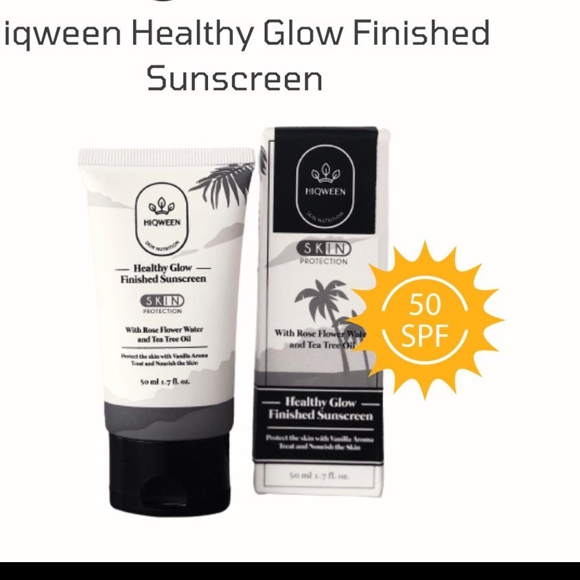 ➳ [EXP 2024] HIQWEEN HEALTHY GLOW FINISHED SUNSCREEN [DIST JAKSEL] | HIQWEEN OFFICIAL | HIQWEEN ORI 