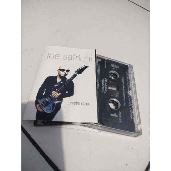 kaset pita joe satriani / crystal planet