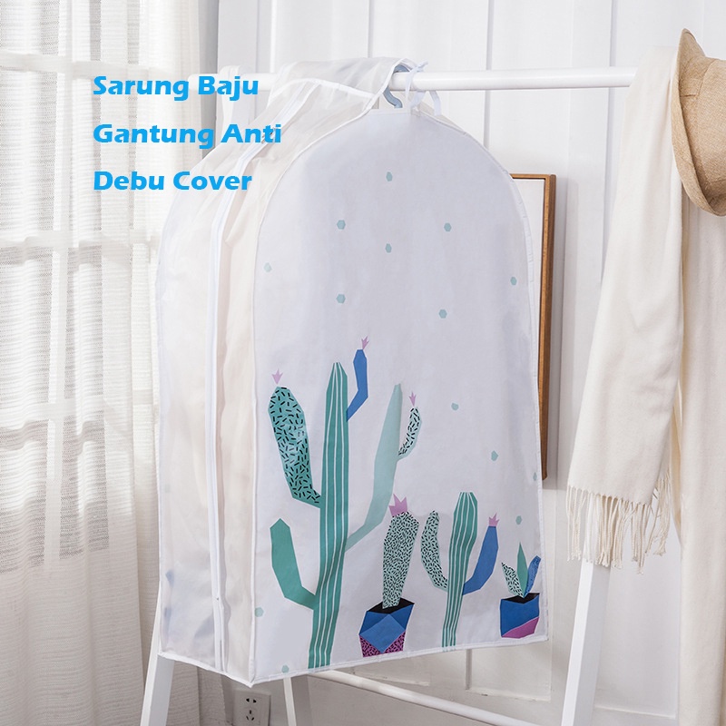 Mi.more Sarung Baju Gantung Anti Debu Cover / Cover Pakaian Plastik Pelindung Baju Cover Hanger Pakaian