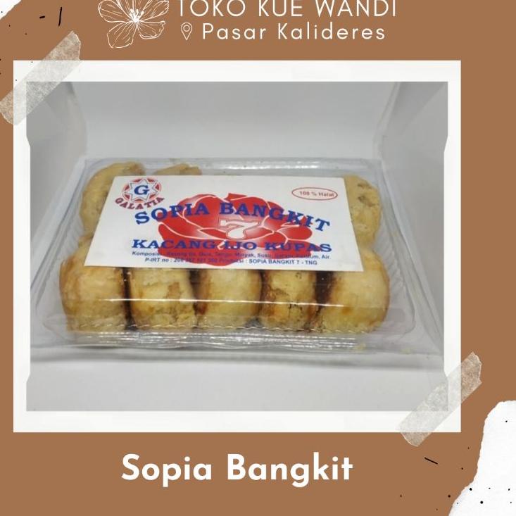 

Big Sale Sopia Bangkit / Pia Bangkit / Bakpia Kacang Hijau / Sopia Bangkit Kacang Ijo / Pia Kering / Pia Kacang Ijo Kupas