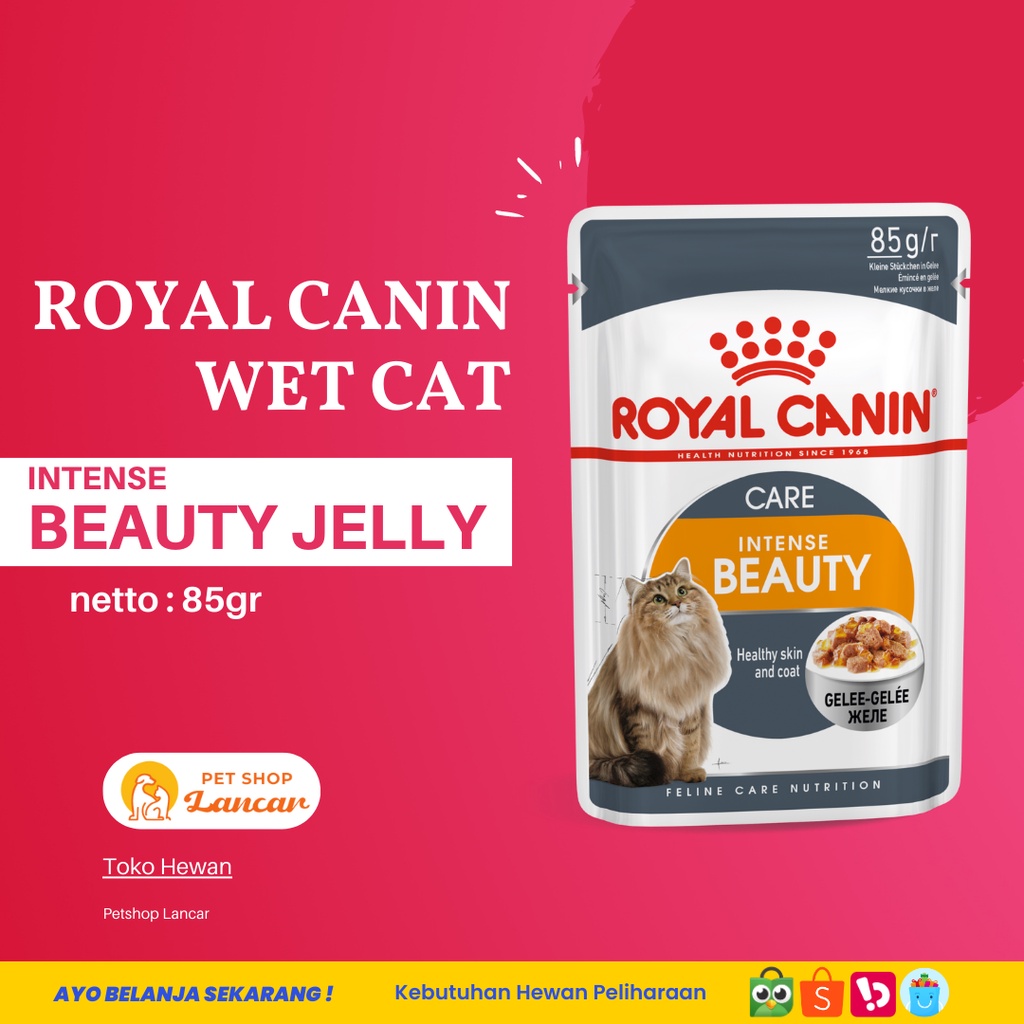 Royal Canin Intense Beauty Jelly 85gr