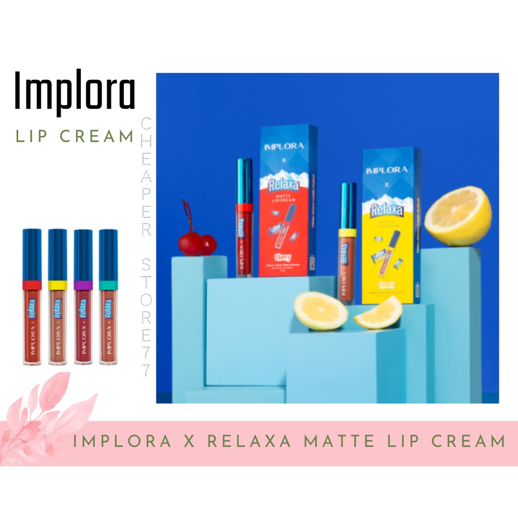 IMPLORA - IMPLORA X RELAXA LIP CREAM