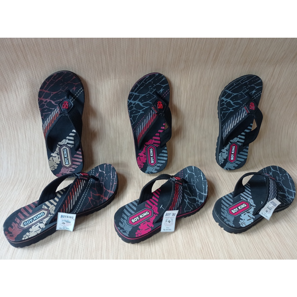 BOYKING sandal dewasa model japit/obral sandal karet asli/sandal trendy