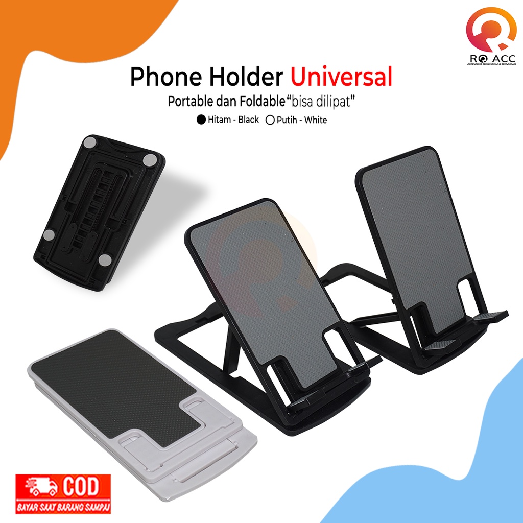 [RO ACC] NVN-P3 PHONE STAND HOLDER HP PEGANGAN HP DI MEJA FOLDING