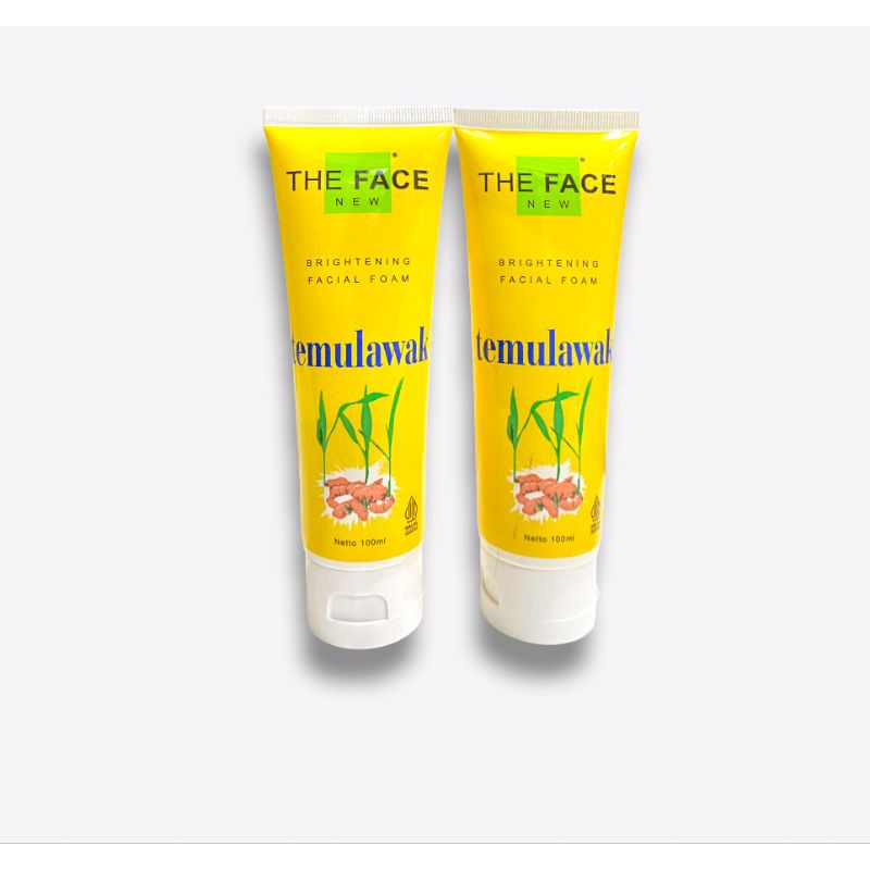 FACIAL FOAM TEMULAWAK THE FACE [𝗕𝗣𝗢𝗠]