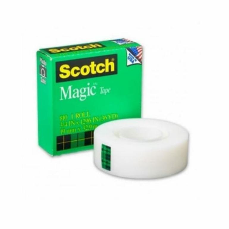 

[ART. 22] 3M scotch magic tape 3/4" x 36y 810