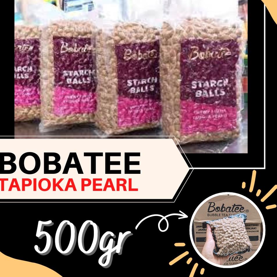 

>V44859) [500gr Boba Bobatee] Bobatee Boba Pearl Tapioka 500gr Vacuum Sealer (FOTO KEMASAN DI SLIDE 2)