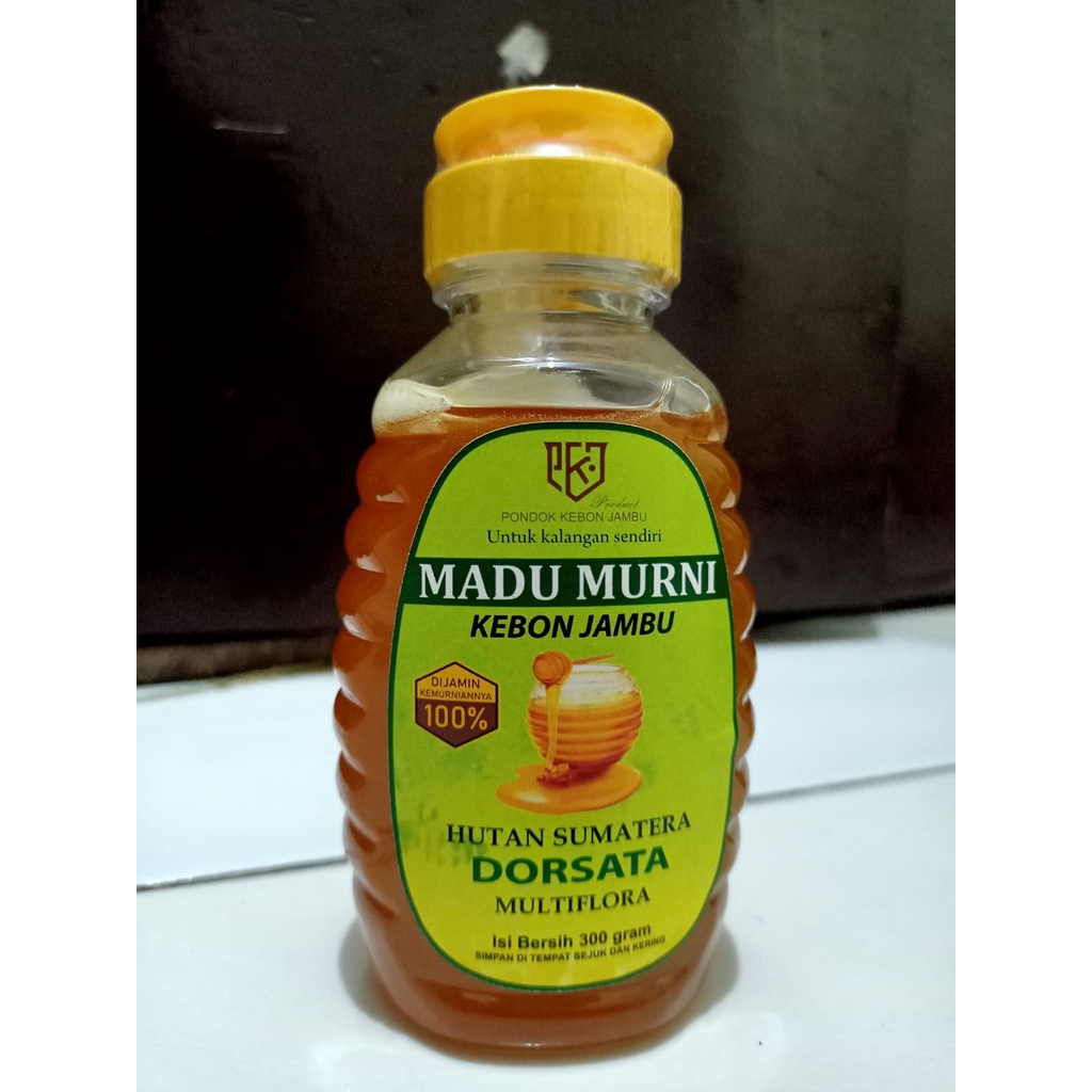 

MADU MURNI 100% DORSATA HUTAN SUMATERA 300gram ( PRODUK PESANTREN KEBON JAMBU )