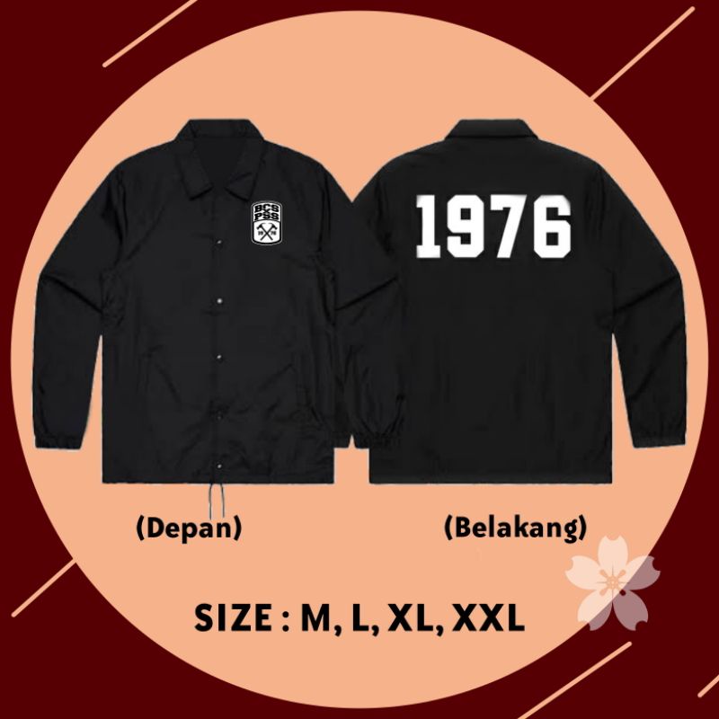 JAKET COACH BOLA BRIGATA CURVA SUD 1976