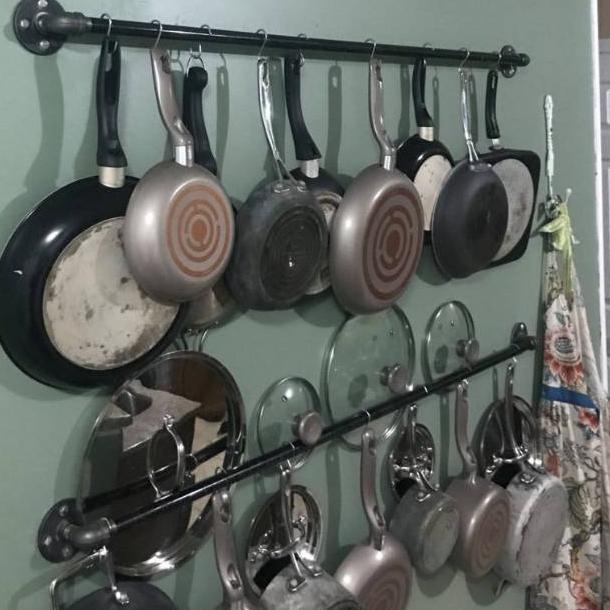 LANGSUNG ORDER Rak besi gantung / rak dapur / rak gantung