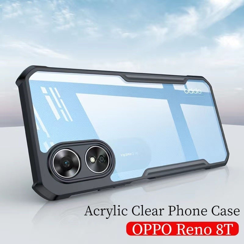 OPPO RENO 8T 4G / 8T 5G COVER CASE CLEAR SHOCKPROOF CRYSTAL ARMOR SHOCKPROOF SOFTCASE