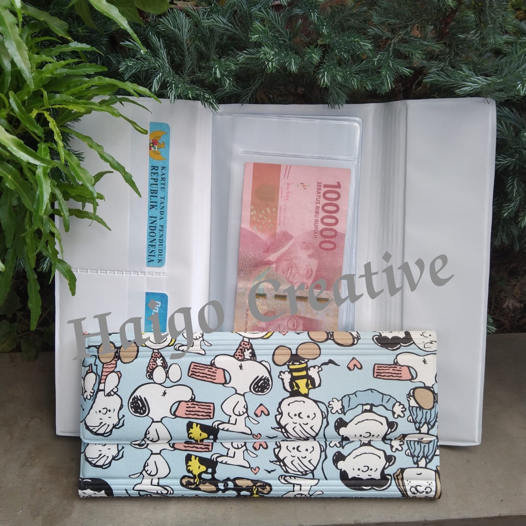 DOMPET SNOOPY - WALLET ORGANIZIER