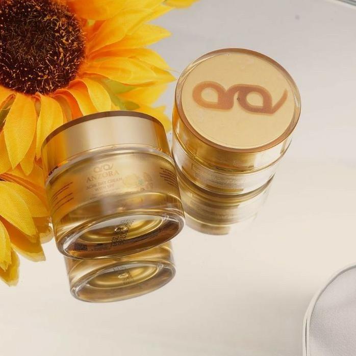 ➺ PROMO ANZORA DAY GLOWING KRIM SIANG GLOW ACNE ➸