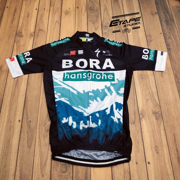 Jersey Roadbike Team Hijau Alpine Edition Baju Sepeda