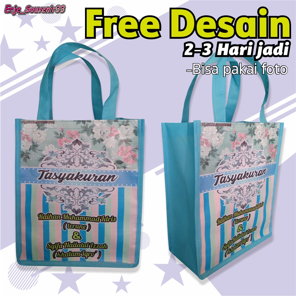 

Tas Souvenir Tasyakuran / Tas Souvenir Hajatan / Tas Balenan Custom