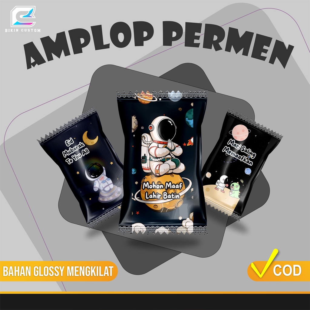 

Amplop Permen Astronot Lucu dan Unik