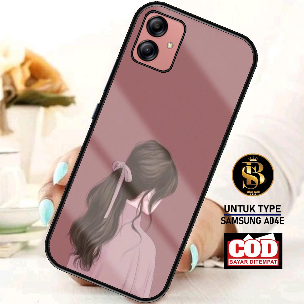 Sinar Baru Case Samsung Galaxy A04E Terbaru [ MOtif C3w3] Softcase Samsung - Hardcase Samsung - Casi