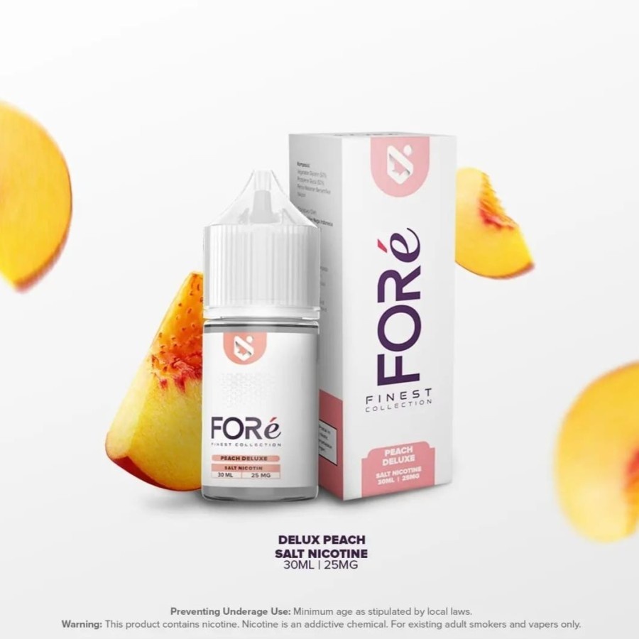 Fore Peach Deluxe Salt Nic 30ML by DJI