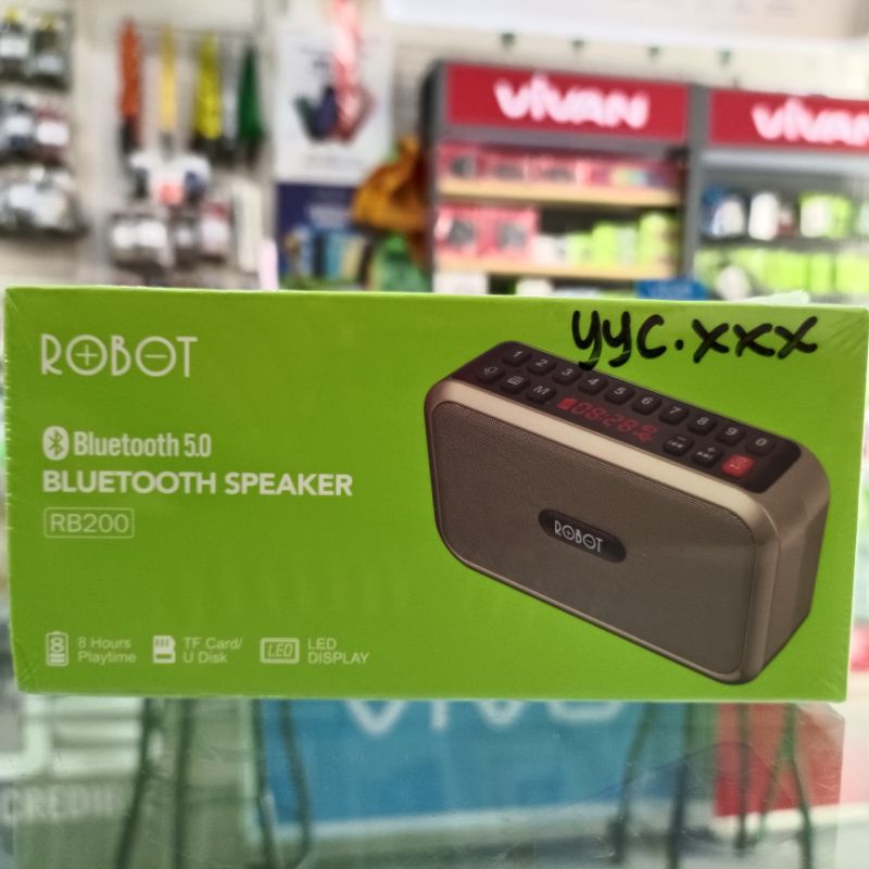 Speaker Bluetooth Mini Robot RB200