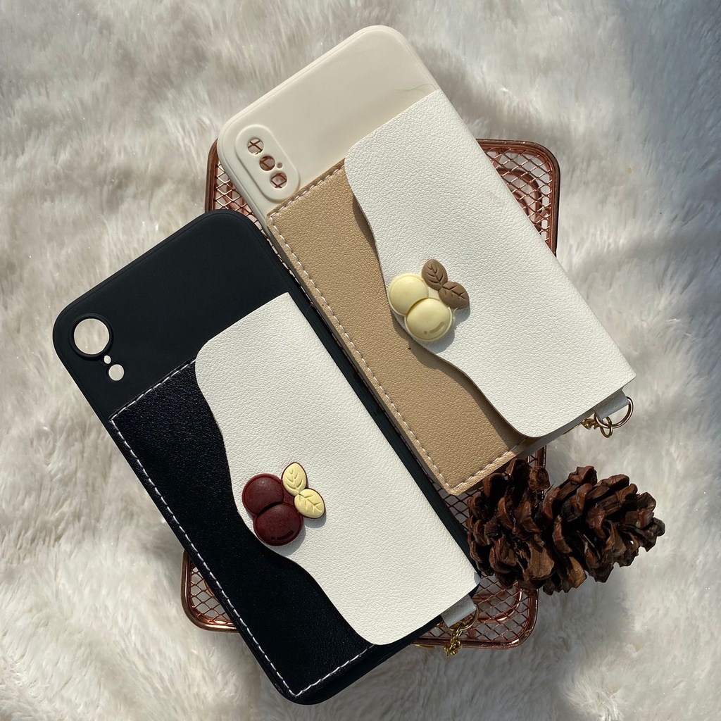 Case Dompet Kulit + Ring Infinix Hot 9 Play 12i 10 play 12 play Note 12 10 Pro Hot 11 11s 12 9 Smart 4 5 6