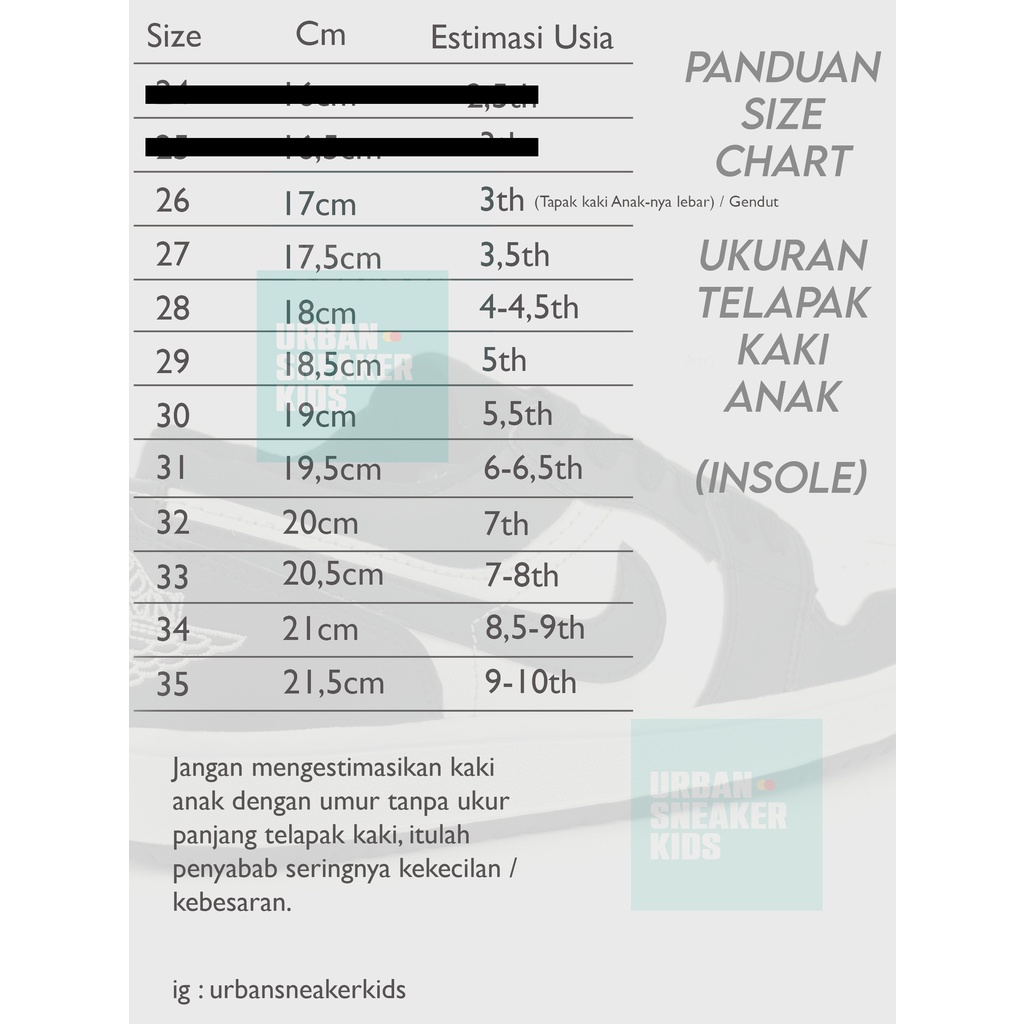 Sepatu Anak Sekolah Laki Laki Hitam Putih Model Low Sneakers Import Usia 3-10 Tahun - Urban Sneaker Kids