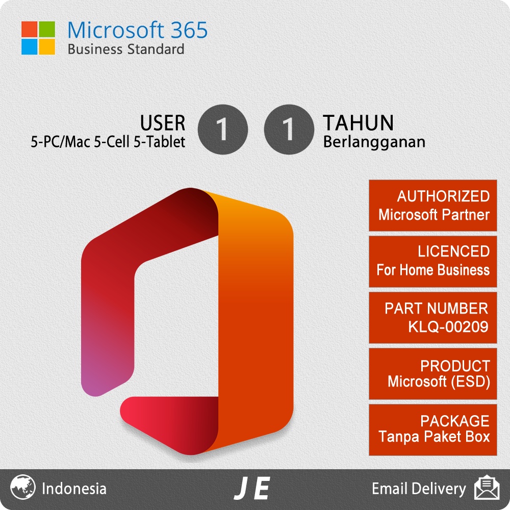 Microsoft 365 Business Standard (License ESD 1-Year Subscription)