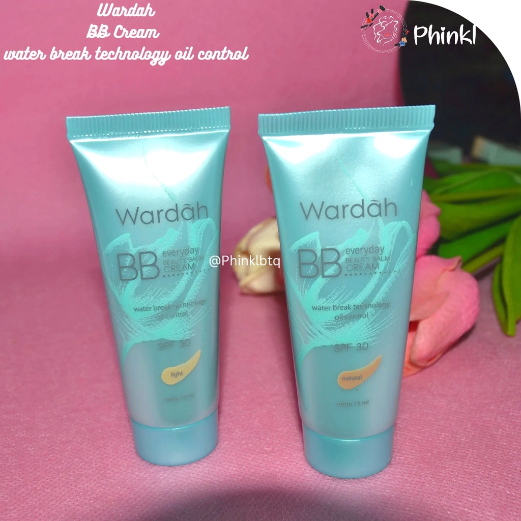 `ღ´ PHINKL `ღ´ ᘺᗩᖇᕲᗩᕼ Wardah Everyday bb cream hijau spf 30 kulit berminyak