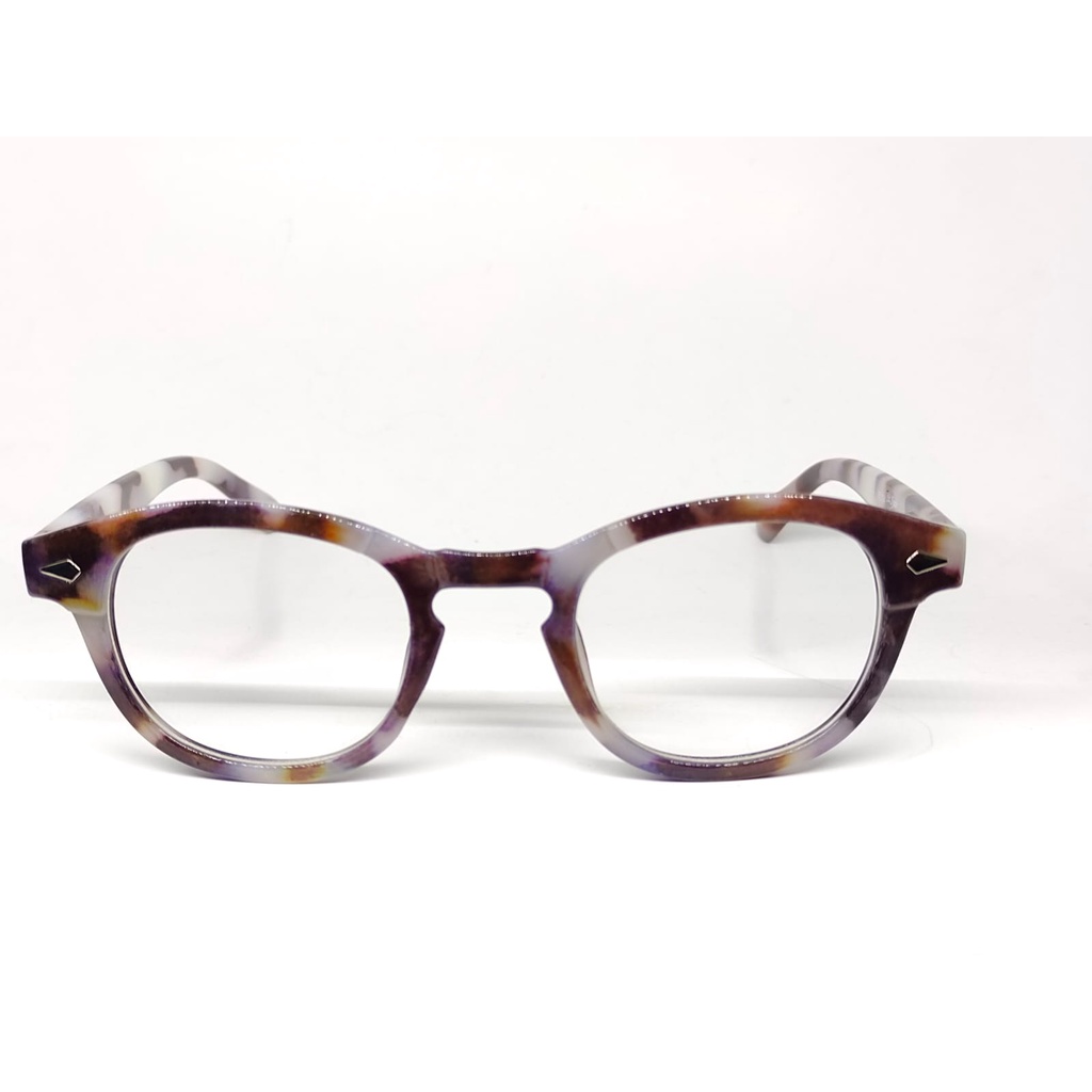 Cremona Kacamata Minus Mewah Unisex dengan Frame Leopard