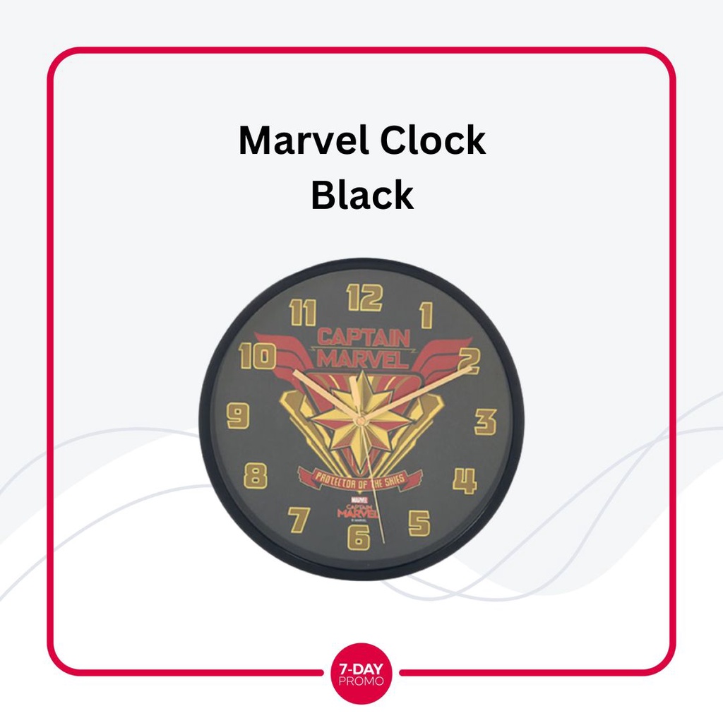 Marvel Clock Jam Dinding Miniso