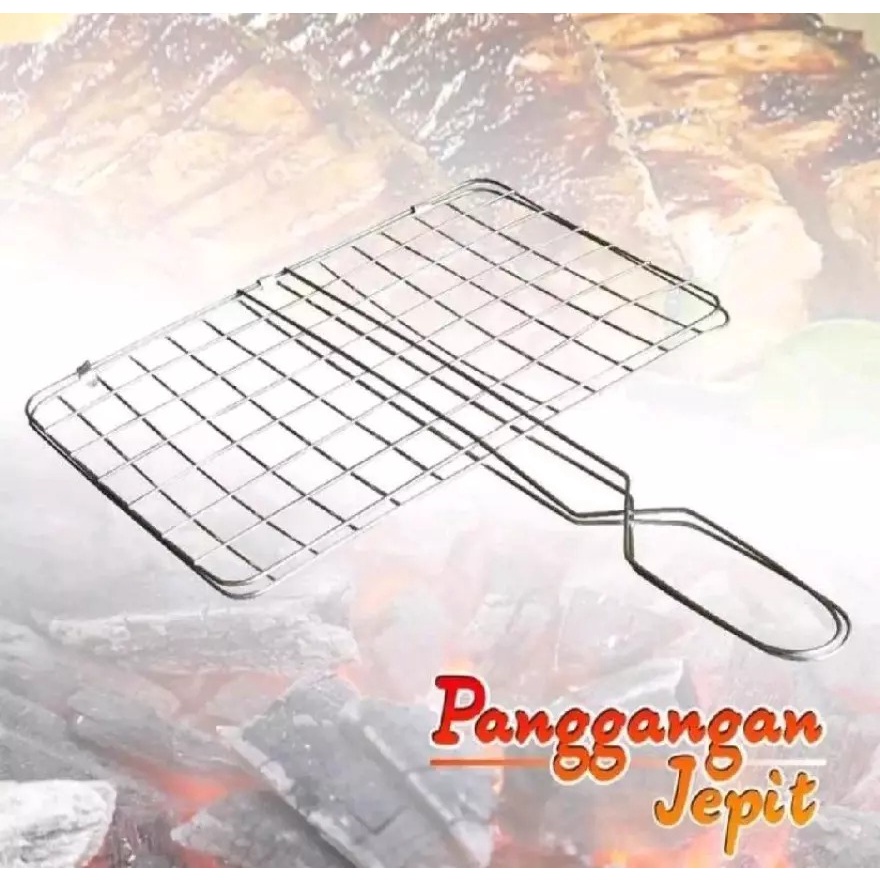 Panggangan Bakar Ikan* Panggangan Jepit* Panggangan Besi Stainless