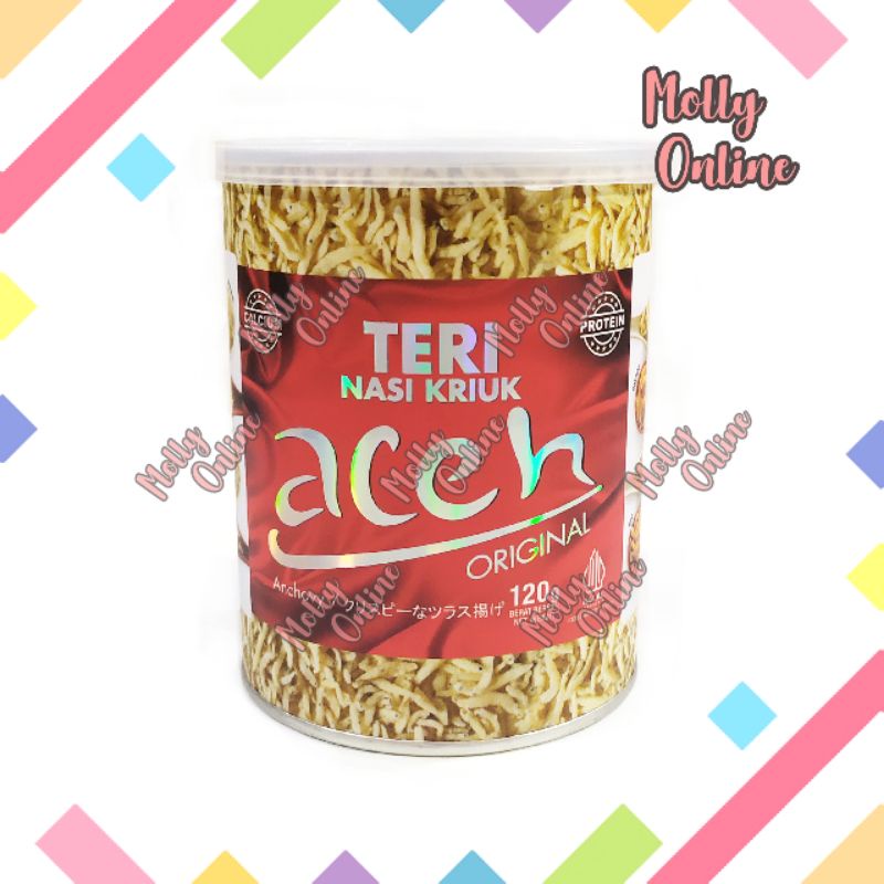 

Aceh Teri Kering Chrispy Kaleng 120gr Anchovy Snack Teri Nasi Kriuk Teri Medan