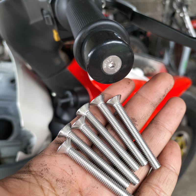 BAUT JALU STAINLESS ANTI KARAT PANJANG 50CM 2BIJI/SATU SET